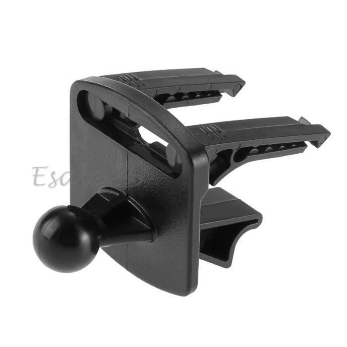 Noir Support Fixation Stand Mount Grille Aération Voiture Pour GPS Garmin Nuvi Aa00141