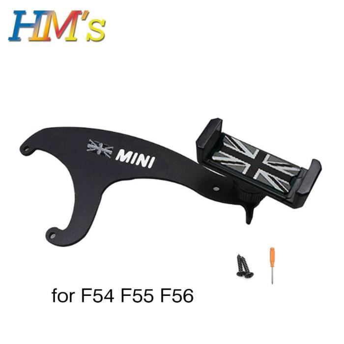 Pour MINI R55 R56 R57 R60 R61 F54 F55 F56 F60 Countryman Clubman support de téléphone voiture Syling - Type F54 F55 F56 F60 Grey