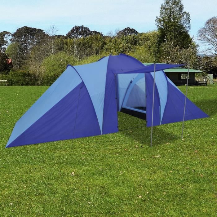 #MEUBLE#6442Haute qualité Tente de camping familiale 4-6 personnes Haut de gamme Professionnel - Tente Camping Extérieur Imperméable