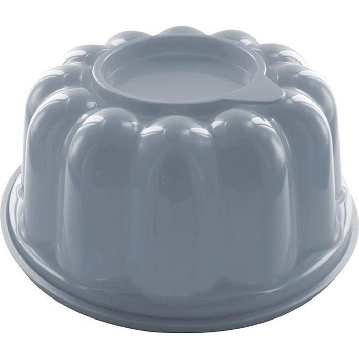 Moule à Entremet Charlotte Génoise - Grande Capacité 1,5 litres - Gris
