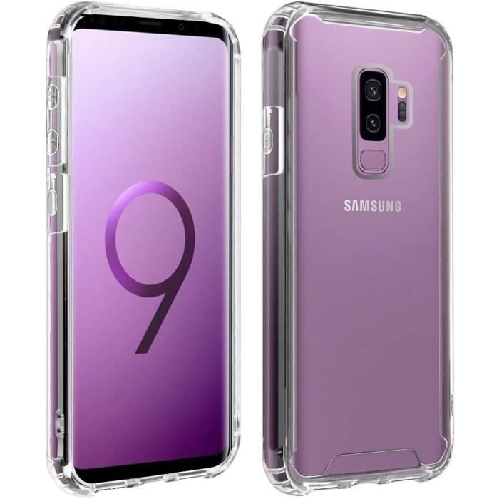 Coque Samsung Galaxy S9 Plus Transparent Antichoc Premium