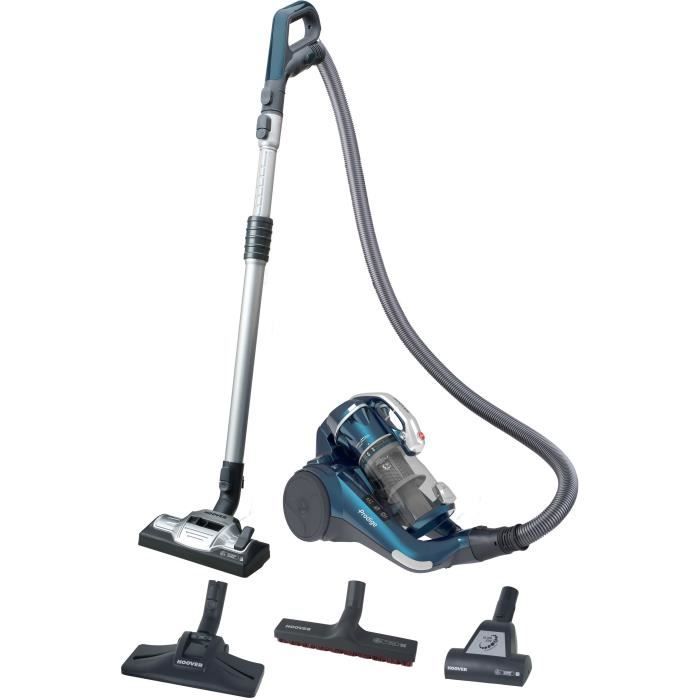 HOOVER PR60ALG Aspirateur traîneau sans sac Allergies Prodige – 800W – 76 dB – A++ - Bleu intense