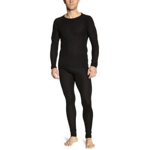 Maier Sports Sous-vêtement de ski Haut et bas Homme noir M - 998180