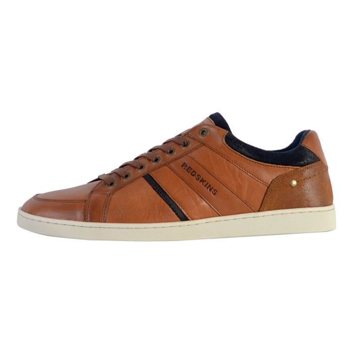 chaussures ville redskins ixia 2p cognac+marine 44