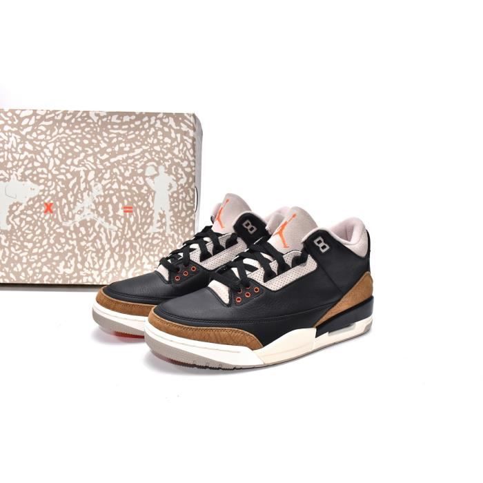 BASKETS x Airs-Jordans 3 Retro Desert Elephant CT8532-008 AJ3 Homme Sz-41