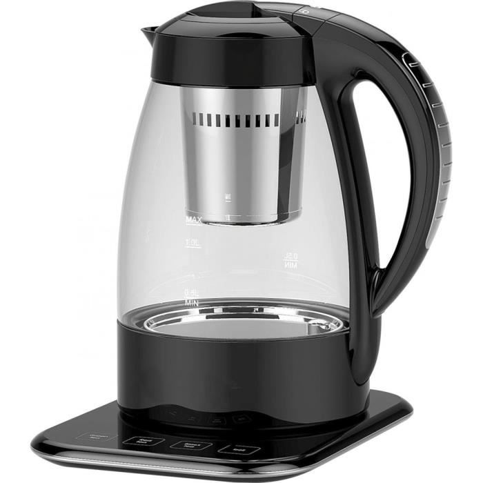 Theiere et bouilloire electrique 2 en 1 - 1,2 L