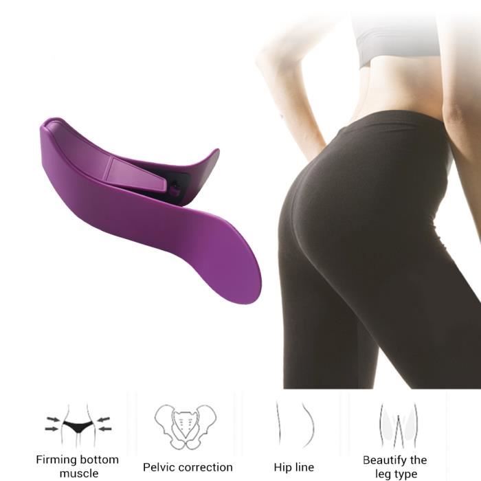 SURENHAP Muscle du plancher pelvien Exerciseur médial Muscle de la hanche Entraîneur intérieur de la cuisse pour les femmes Pourpre