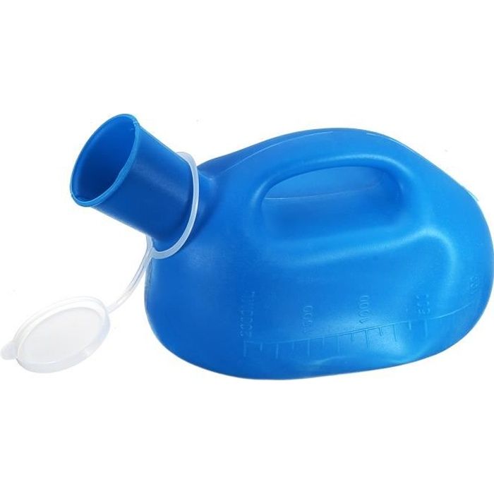 2000ml Urinoir Urinal avec Poignee pour Homme Randonnée Trekking Pissoir Camping Voyage Bouteille
