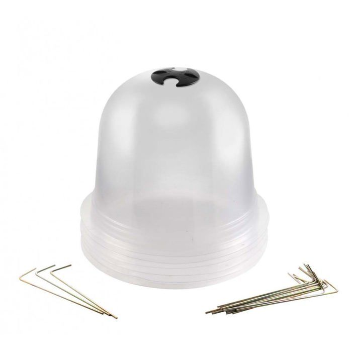 Cloches à salades plastique - Lot de 72