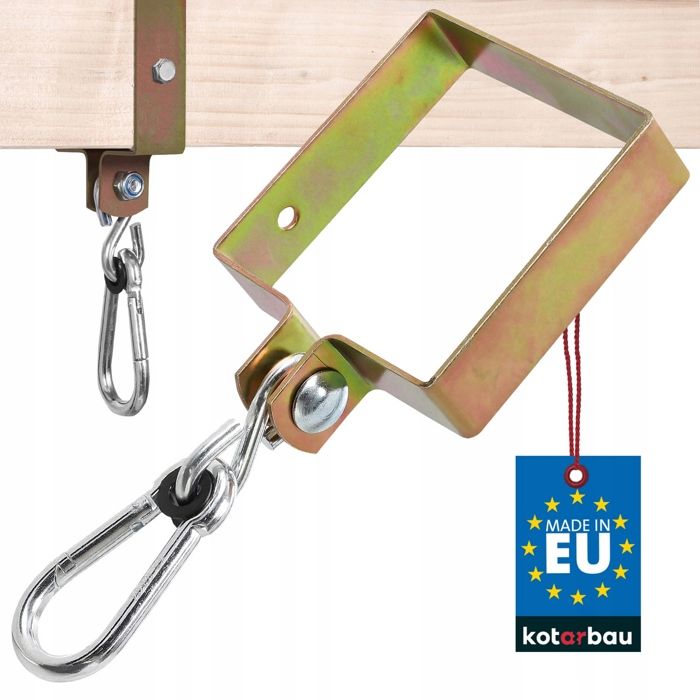 Balançoire - portique,Boucle de crochet pour chaise suspendue en acier Balançoire - portique,Boucle de crochet pour chaise suspendue en acier