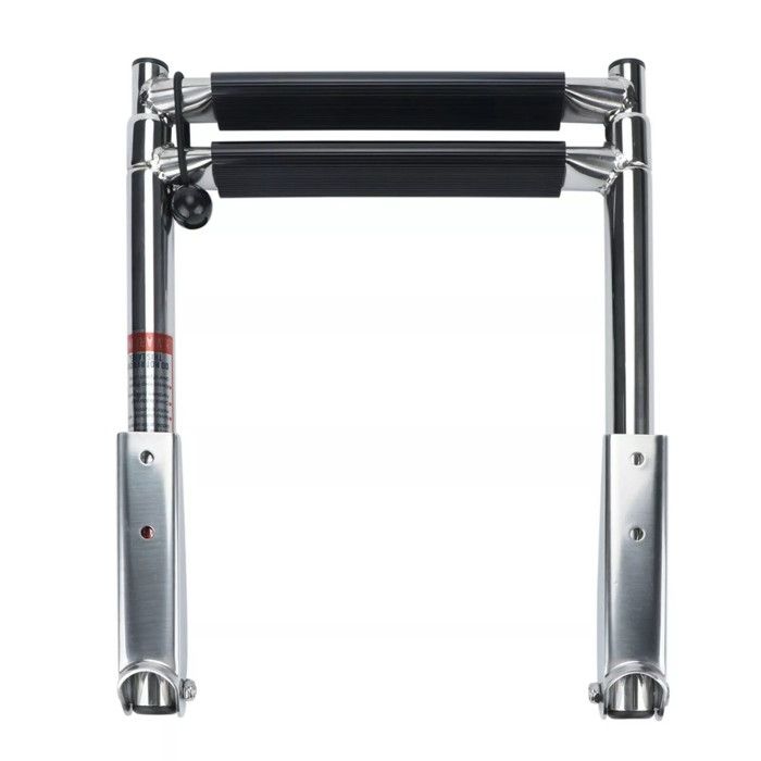 Échelle Télescopique De 3,8 M - En Acier Inoxydable Robuste - Charge