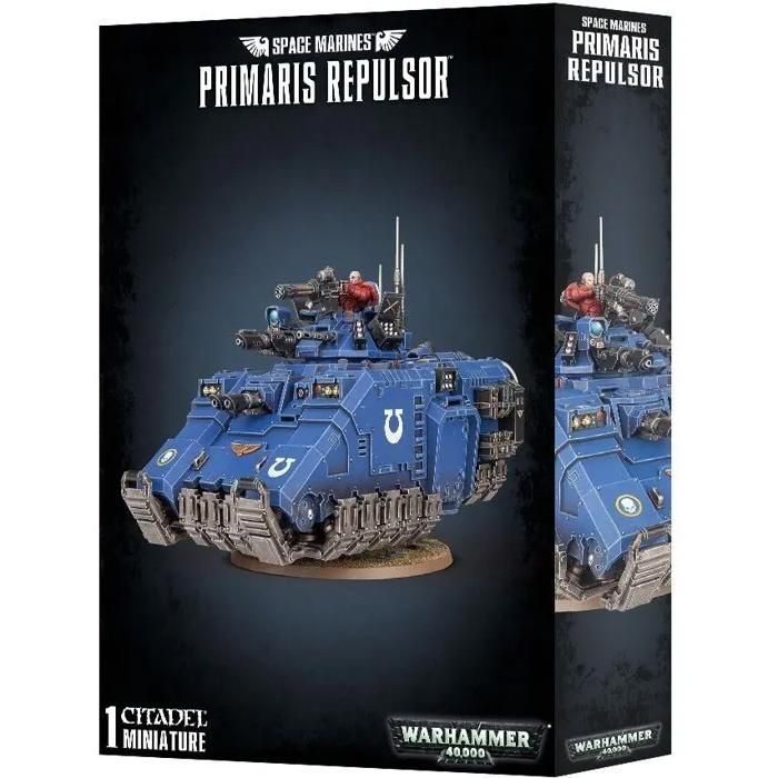 Figurine de 168 pièces Games Workshop Warhammer 40k - Space Marine Primaris Repulsor