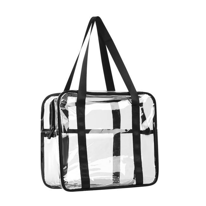 Trousse De Toilette Transparente à Bandoulière - Sac De Voyage Et Maquillage Femme