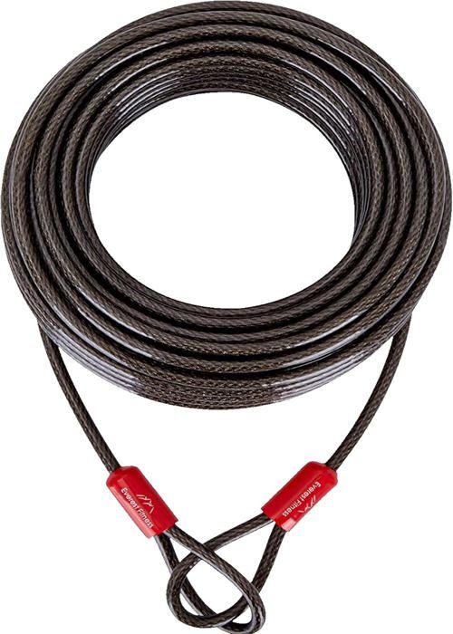 Câble Antivol Velo - Cable de Securite Velo Noir Très Résistant de 4,5