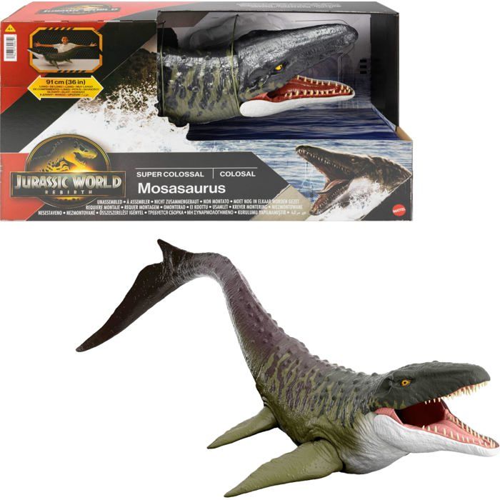 Jouet Dinosaure - Mattel - Jurassic World - JGB51 - Multicolore - Plastique