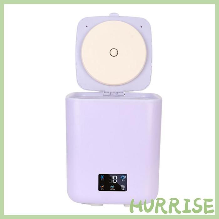 HURRISE Machine à Laver Portable Automatique 7L Grande Capacité avec Séchage Rotatif pour Dortoir Famille Prise UE violette - Garosa