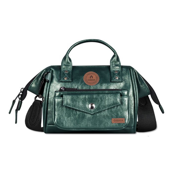 Sac à main - CABAIA - Adventurer Iridescent Crossbody S - Lucerne (vert foncé) - 2L - sangle amovible réglable Sac à main - CABAIA - Adventurer Iridescent Crossbody S - Lucerne (vert foncé) - 2L - sangle amovible réglable