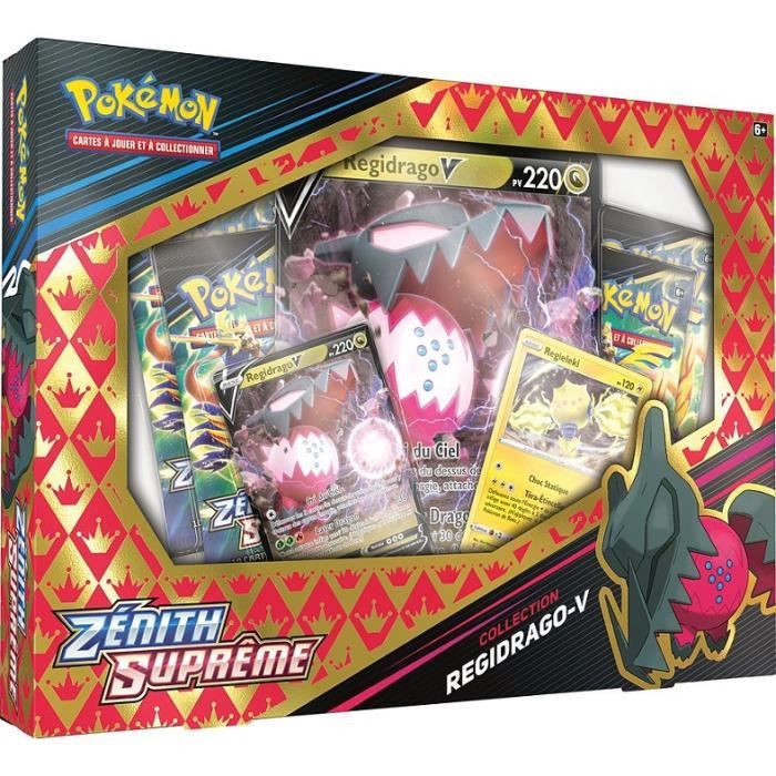 Coffret Pokémon – Zénith Suprême – collection REGIELEKI-V - AtouGeek