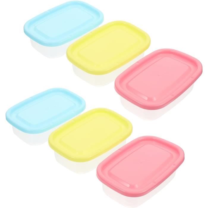 Lot De 50 Boîtes De Préparation De Repas Réutilisables à Emporter