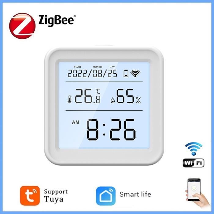 Capteur de température et d'humidité Tuya Mini Smart ZigBee