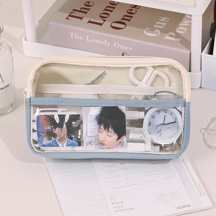 72 Trous Multi-couches Grande Capacité Stylo Cas Crayon De Couleur