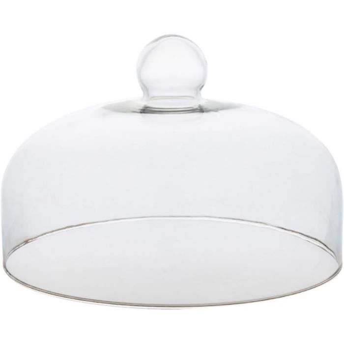 Cloche En Verre 16 X 16 Cm Cloche À Gâteau Cloche À Fruits Pour