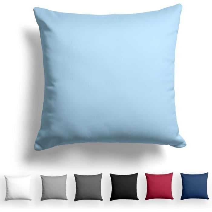 Taie d'Oreiller en Satin de Coton 120 Fils
