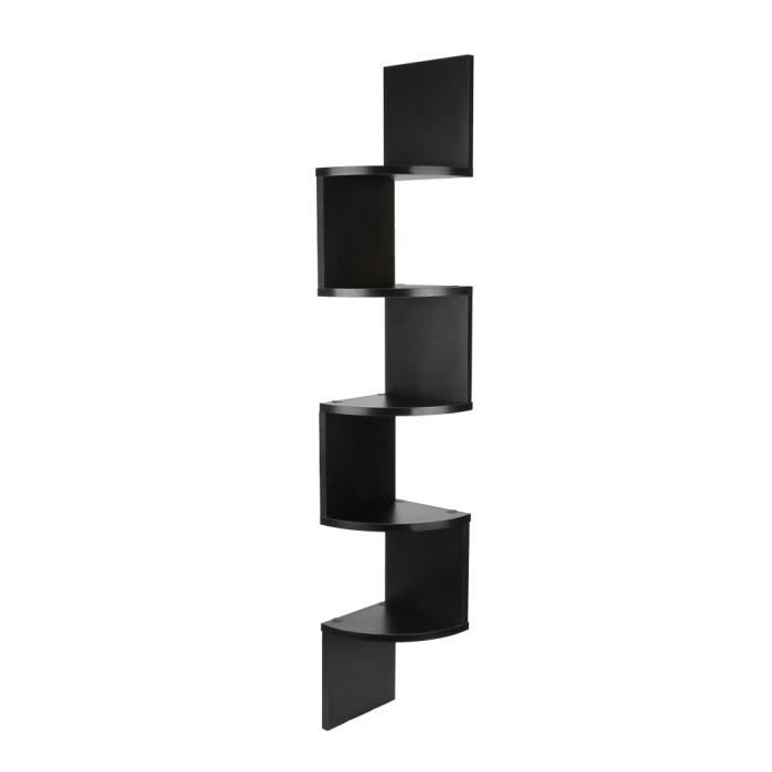Etagère Murale Noir Unité - Homfa - HS045 - Étagère de Coin Meuble - Étagère Suspendue - Étagère dAngle Murale Etagère Murale Noir Unité - Homfa - HS045 - Étagère de Coin Meuble - Étagère Suspendue - Étagère dAngle Murale