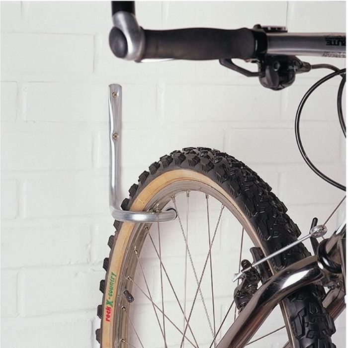 Mottez mur pédale de bicyclette crochet métal solide de stockage outils garage abri vélo NEUF