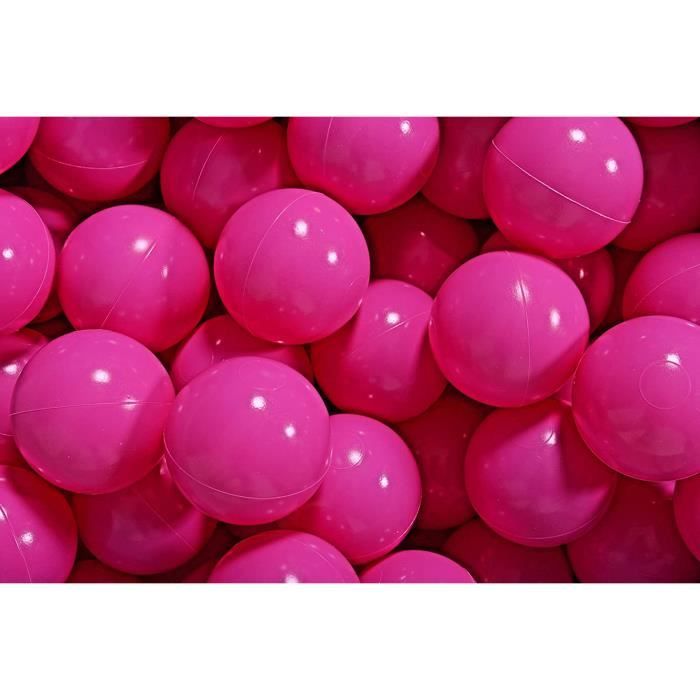100 Balles Piscine à Balles MEOWBABY - ∅ 7cm - Couleur Beige - Pour Enfants - Fabriqué En UE
