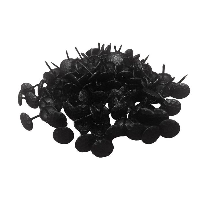 ALVEOLE - Clous Tapissier Décoratifs - Lot de 100 Noir
