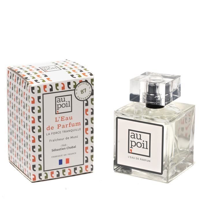 Au Poil Eau De Parfum Für Herren 'La Force' - Frischer Moschus, Zedernholz, Vetiver - 100 Ml