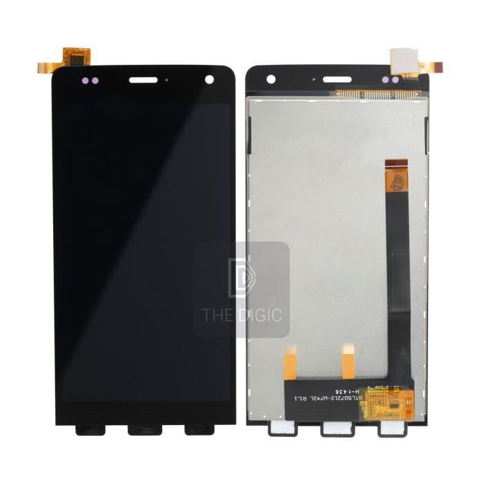 Écran Wiko Jerry 2 Noir Vitre Tactile + LCD