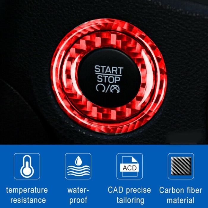 Autocollant Pour Bouton De Démarrage De Voiture Volvo XC