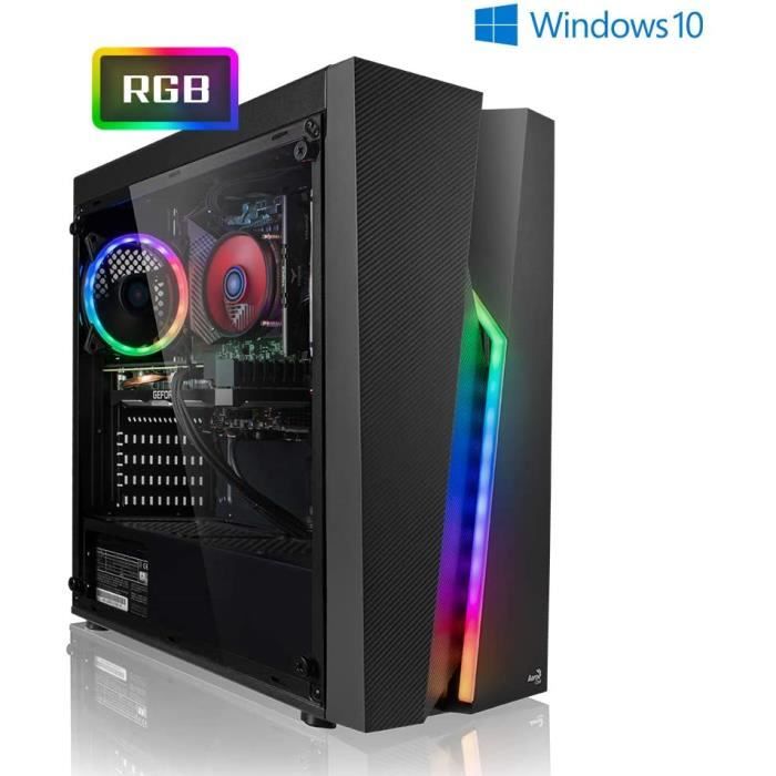 Megaport Pc Gamer Strider Intel Core I5 9400f 6x 2 90 Ghz Geforce Gtx 1050ti 16go Ddr4 1 To Win 10 Wifi Ordinateur De Bure Cdiscount Informatique