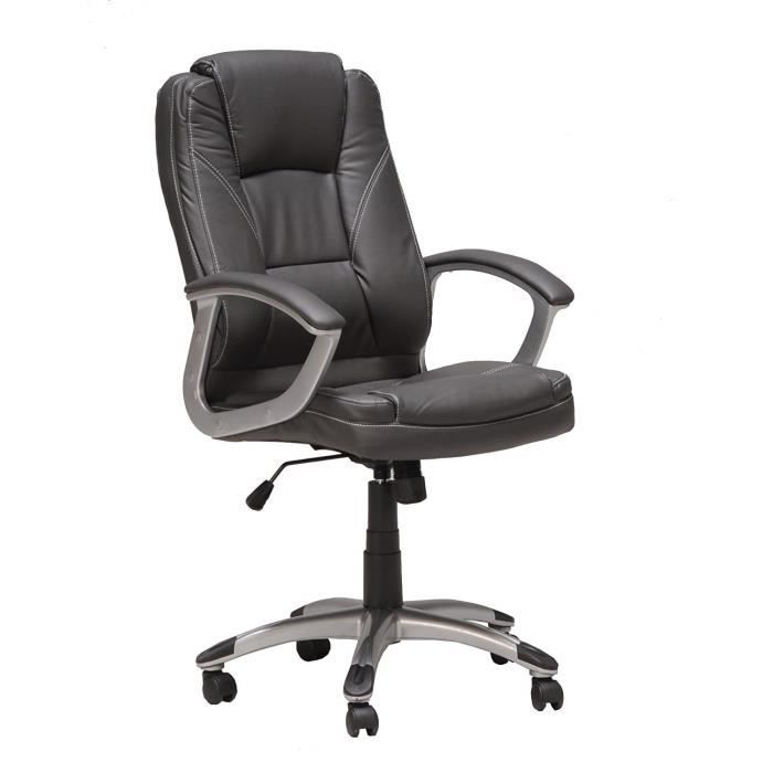 Weber Industries 840042 Boss Fauteuil De Bureau Polyurethane Gris Achat Vente Chaise De Bureau Cdiscount