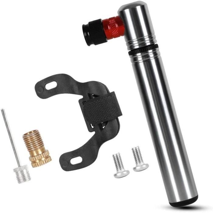 Mini Pompe à Vélo Électrique Portable 130PSI - Arrêt Automatique - Rechargeable - Valve Presta/Schrader