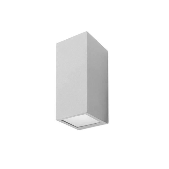 forlight - applique murale extérieure cube grey px-0056-gri