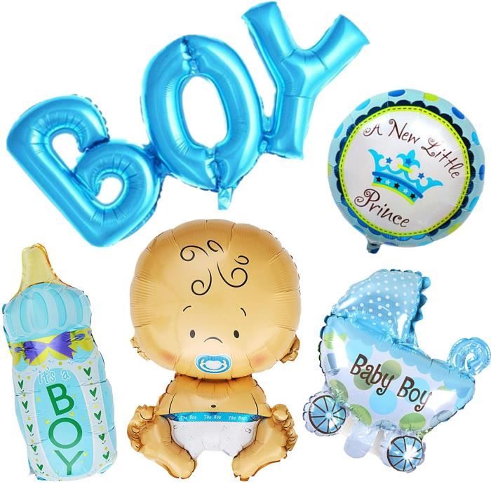 Grande feuille ballon d'hélium Bébé Baby Shower Baptême Fête D'Anniversaire Garçon Fille 