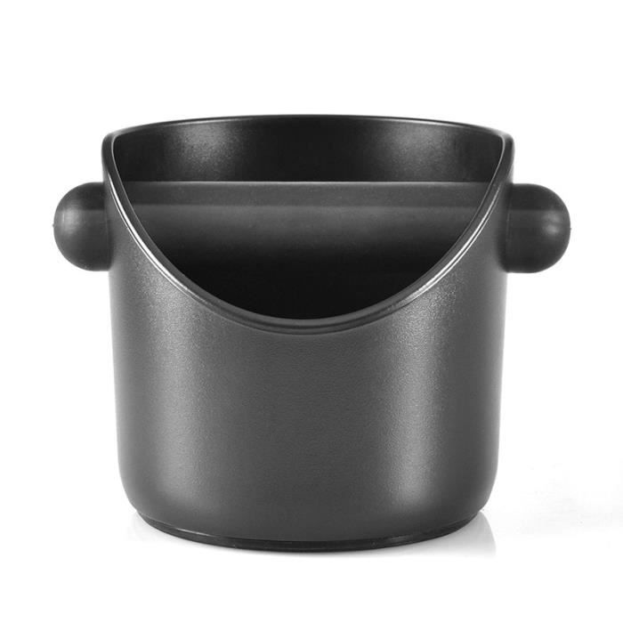 Boîte à Marc De Café (Knock Box) En Inox 1,6L - Avec Barre De Frappe Amovible Et Base Antidérapante | Accessoire Barista Professionnel Ou Maison