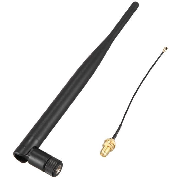 QWORK® Antenne Radio Marine, Voiture Antenne En Caoutchouc 16'', Antenne Étanche, Pour Camping-Car, Camion, Yacht, Bateau