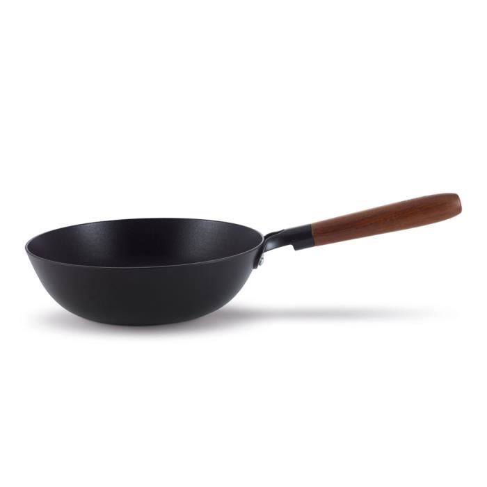 Poêle wok 24 cm mandala - Beka Noir