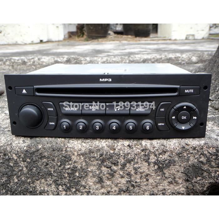 Autoradio RD45, Bluetooth, USB, MP3, lecteur Audio, CD, 1din, compatible  avec voiture citroën C3, C4, C5, Pe - Cdiscount Auto