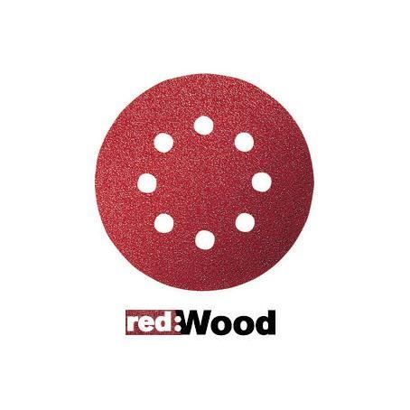 Lot de 5 Disques abrasifs Expert for Wood Ø115 8 Trous Gr 80 BOSCH 2608605105 - vue 2