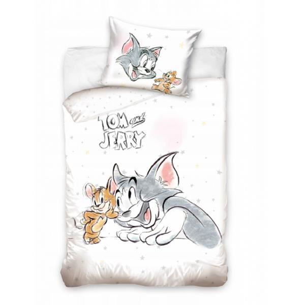 Parure De Lit Bebe Tom Et Jerry 100 X 135 Cm Cdiscount Maison