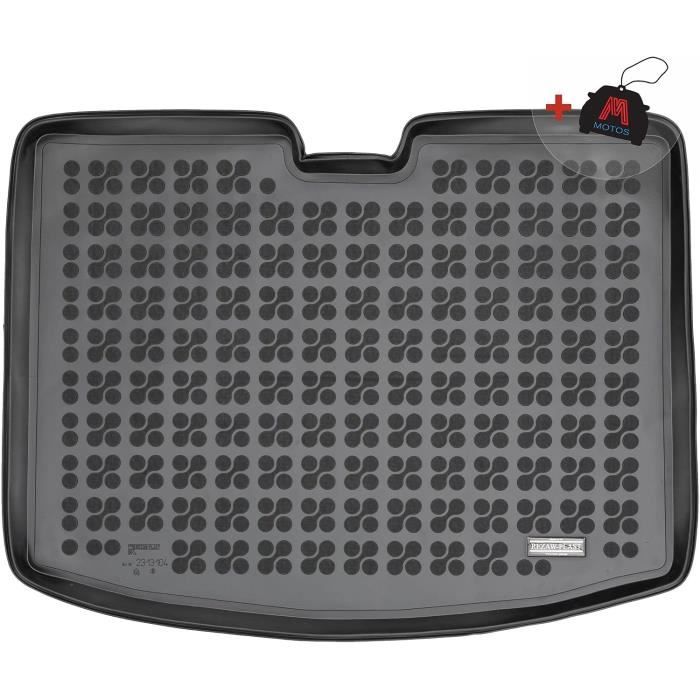 Tapis De Coffre Sur Mesure Pour Volvo XC60 II (depuis 2017) – Noir, Antidérapant, Protection Haute Bordure