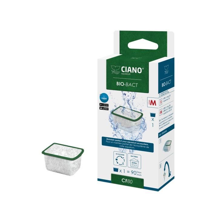 Cartouches bio-bact - CIANO - Taille M - Compatible CF 80 Maggi 380 - Développement bactérien - 1 pièce