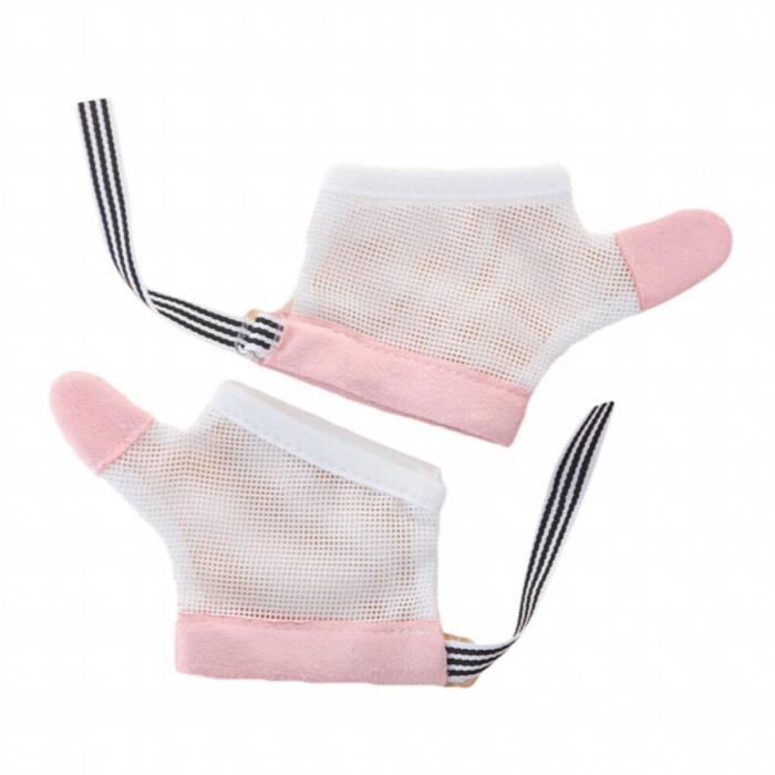 1 Paire De Gants Chauds De Lapin Mignons Roses Pour Tout-petits Conçus