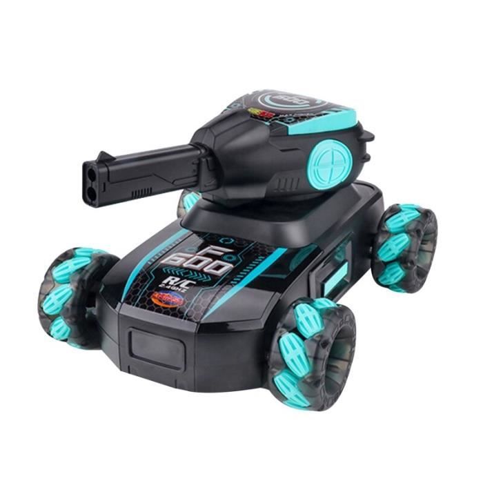 Char RC Mini 6,8 Cm – Télécommande Facile, ABS Solide, Batterie Rechargeable – Jouet STEM Pour Enfants, Intérieur/Extérieur