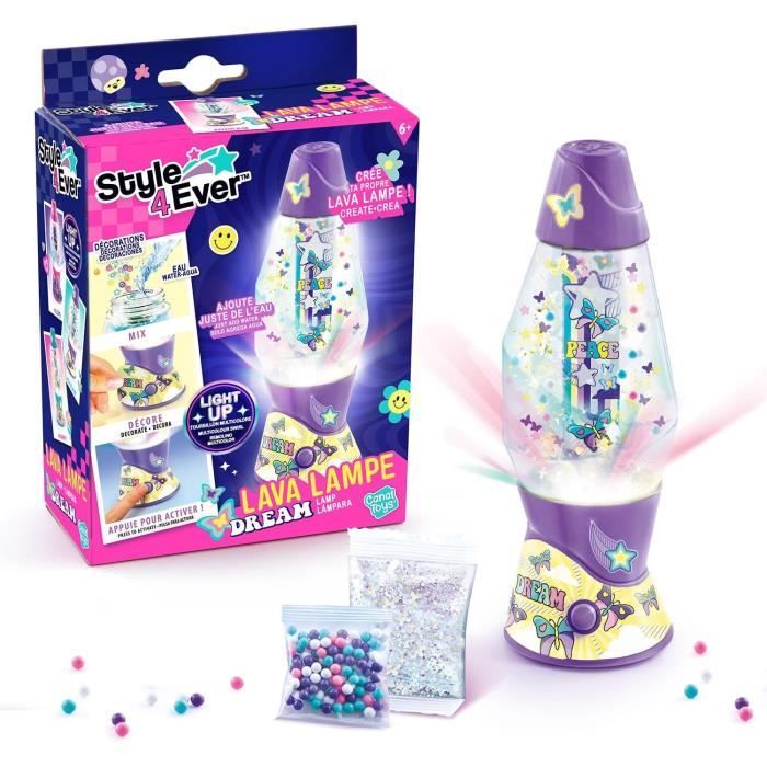 Mini Lava Lampe DIY - CANAL TOYS - STYLE 4 EVER - OFG 234 - Rose -  Multicolore - Enfant - Cdiscount Jeux - Jouets